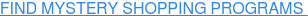 FIND MYSTERY SHOPPING PROGRAMS&nbsp;